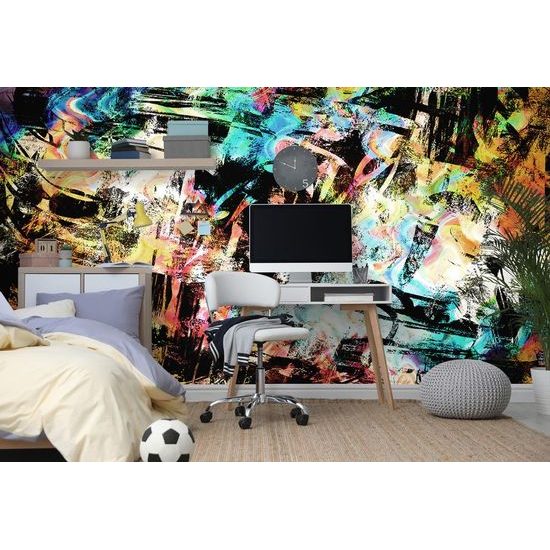 Samolepící tapeta graffiti umění ve zvláštním provedení