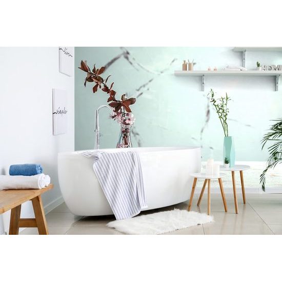 Samolepící fototapeta zátiší s větvičkou třešně