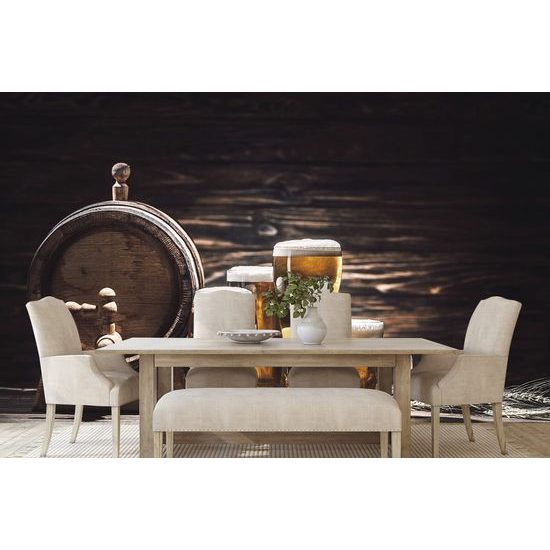 Fototapeta pivo z pivního soudku