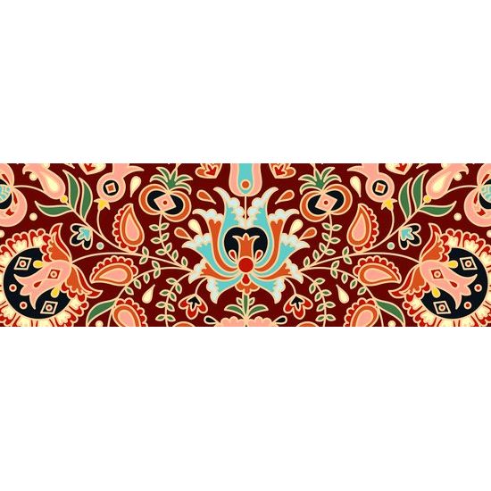 Obraz ornament v lidovém nádechu