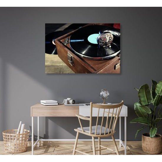 Obraz krása vinylové desky