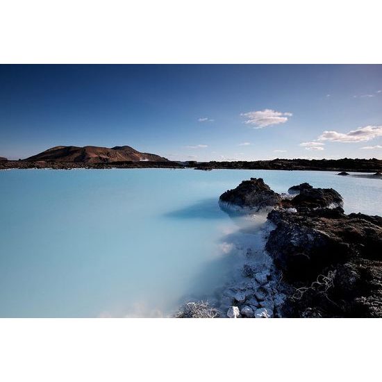 Fototapeta zákoutí modré laguny