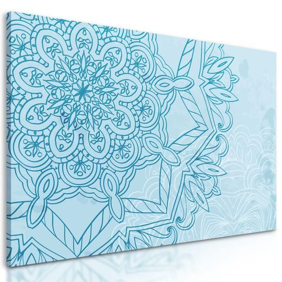 Obraz ledová Mandala