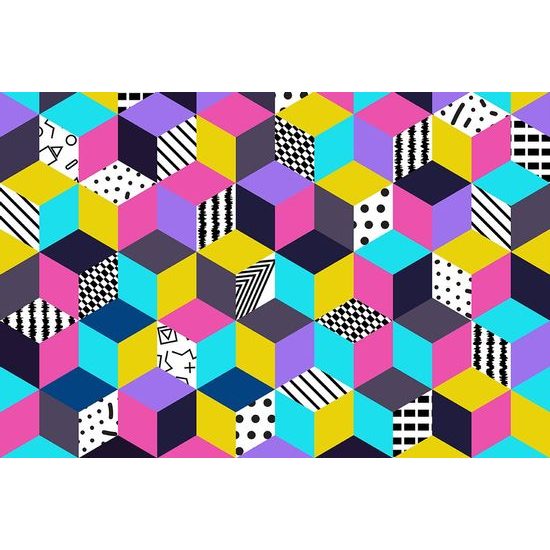 Jedinečná tapeta vzor z barev