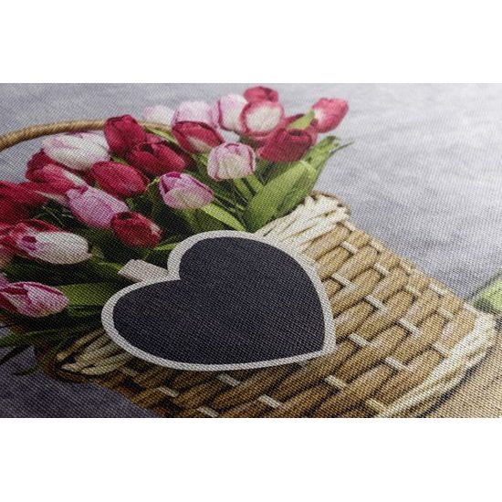 Obraz nádherná kytice tulipánů