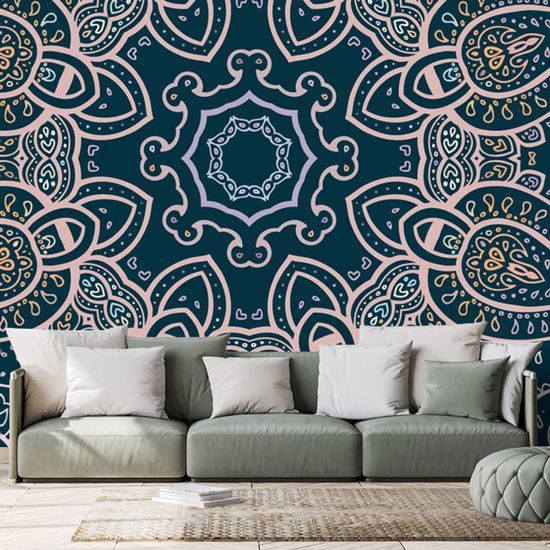 Tapeta Mandala v indickém stylu