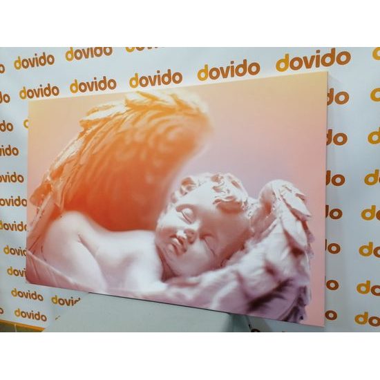 Obraz soška spící andílek