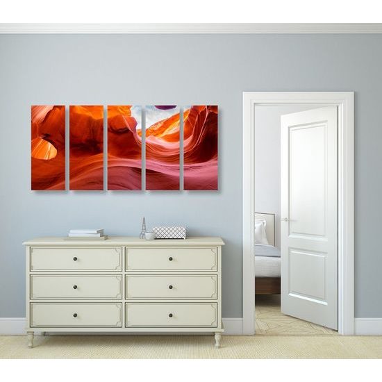 5-dílný obraz nádherný Grand Canyon