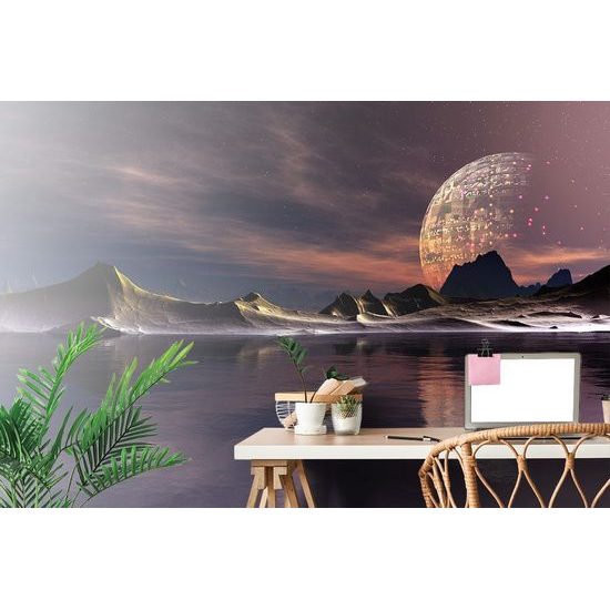 Samolepící tapeta země budoucnosti