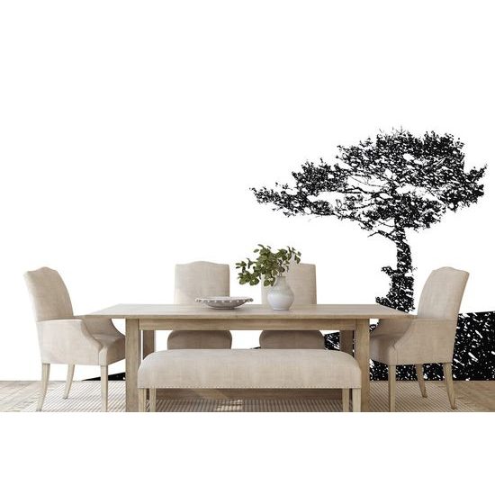 Samolepící tapeta zajímavý obrys stromu