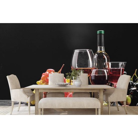 Fototapeta vinné zátiší s hroznem