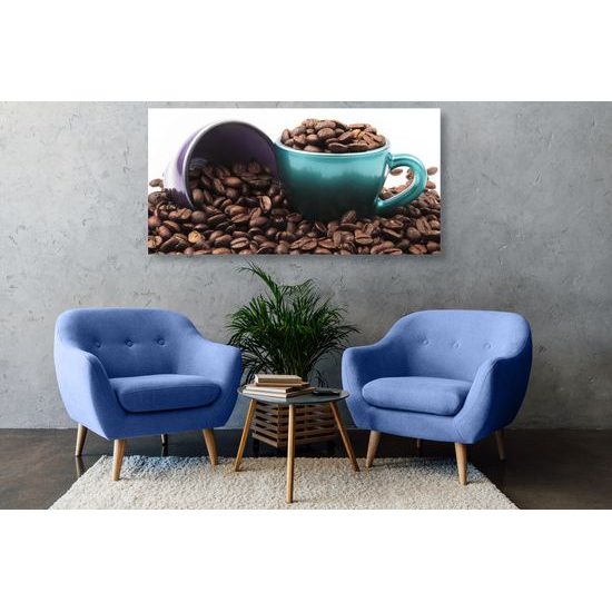 Obraz zrnka kávy