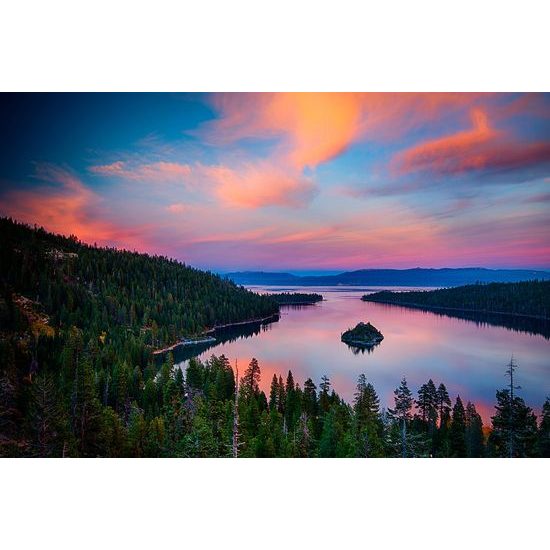 Fototapeta úchvatná příroda po západu slunce