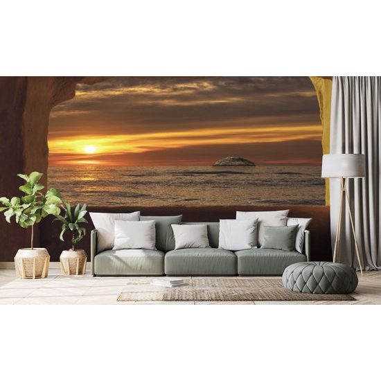 Samolepící fototapeta romantický západ slunce