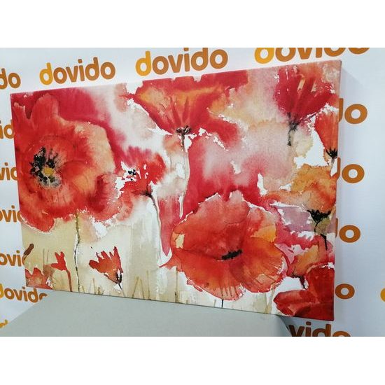 Obraz malované máky