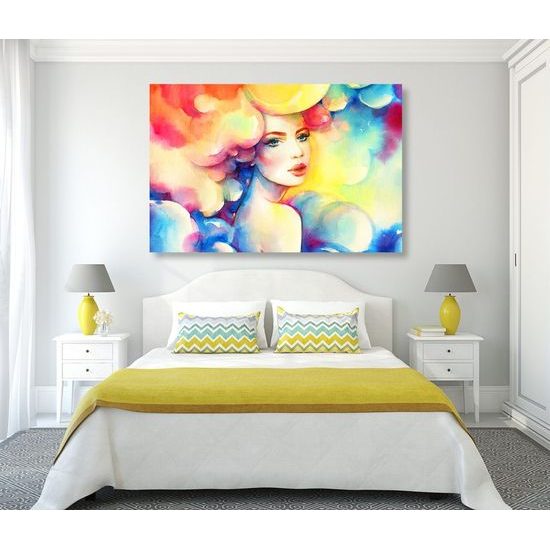 Obraz něžnost ženy