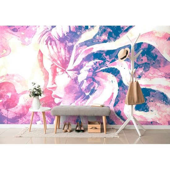 Samolepící tapeta zobrazení ženy s fantasy nádechem