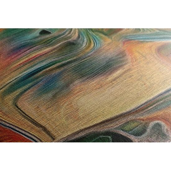 Obraz abstrakce v psychedelickém provedení