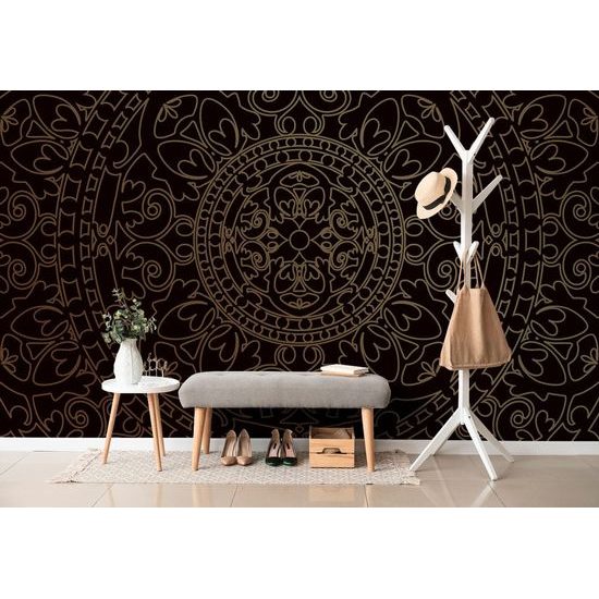 Samolepící tapeta zlatý luxusní oranament