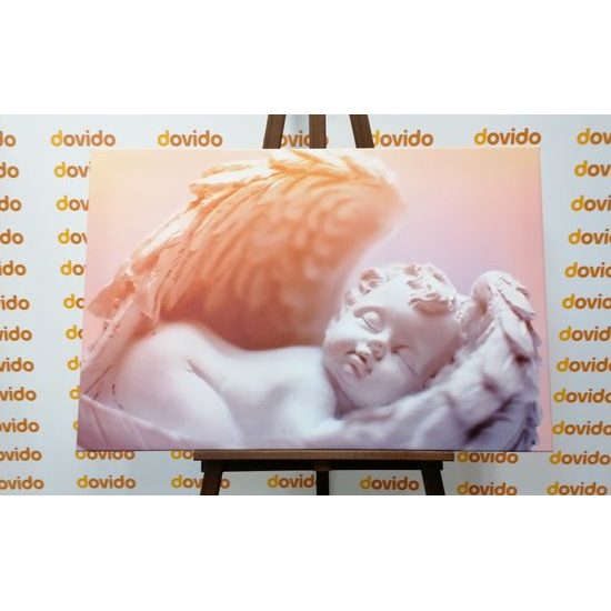 Obraz soška spící andílek