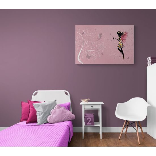 Obraz v zemi kouzelných vil