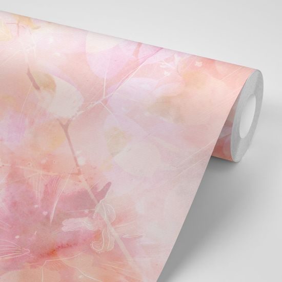 Samolepící tapeta nádherné pastelové listy