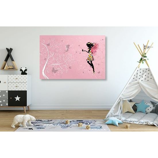 Obraz v zemi kouzelných vil