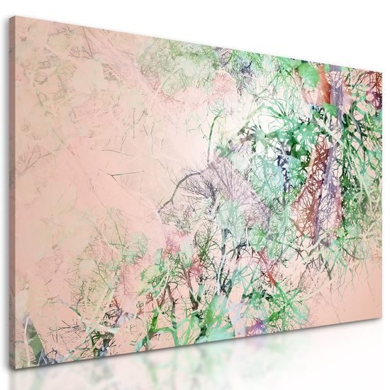 Obraz abstrakce plná větví