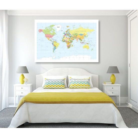 Obraz školská mapa