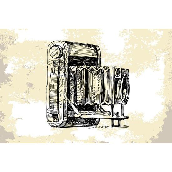 Tapeta starožitná kamera
