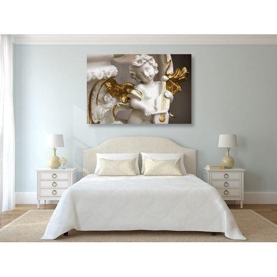 Obraz anděl se zlatými křídly