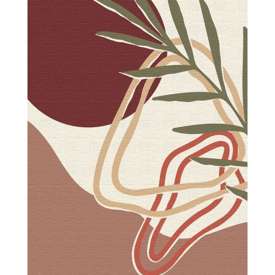 Malování podle čísel pro začátečníky moderní linie