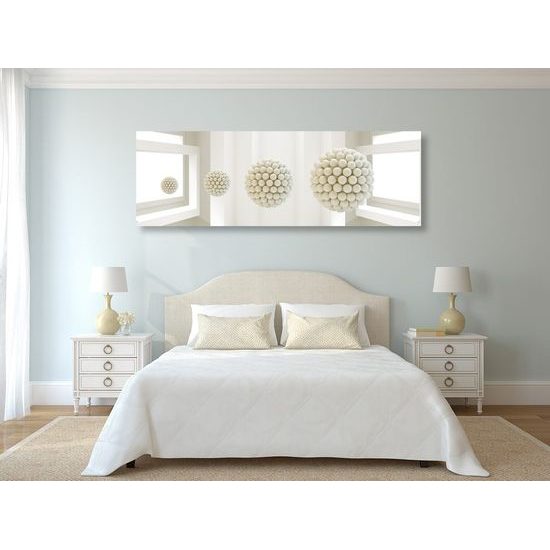 Obraz grafické zobrazení kuliček