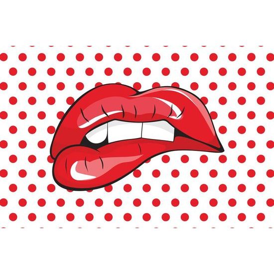 Tapeta šťavnaté rty