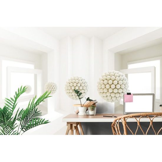 Samolepící tapeta neobvyklý prostor s kuličkami