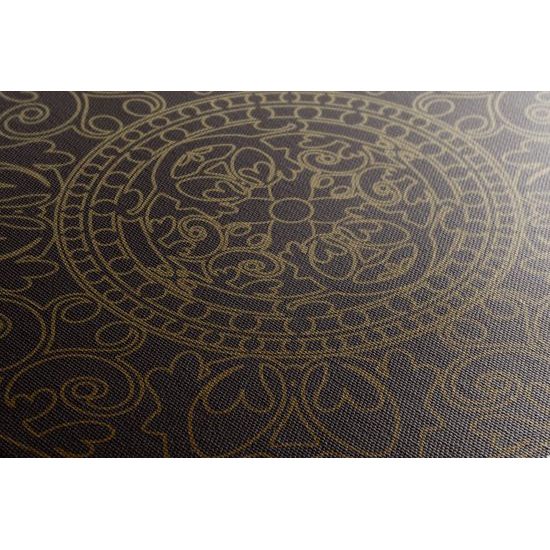 Obraz zlatý luxusní oranament