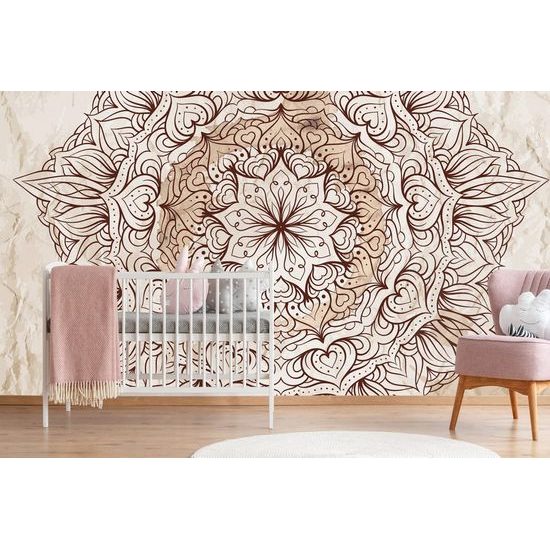 Tapeta jemná abstrakce květu