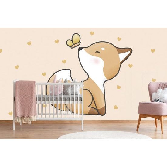 Tapeta roztomilá lištička