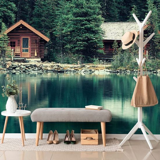 Fototapeta Chatky v Canadian Park Yoho