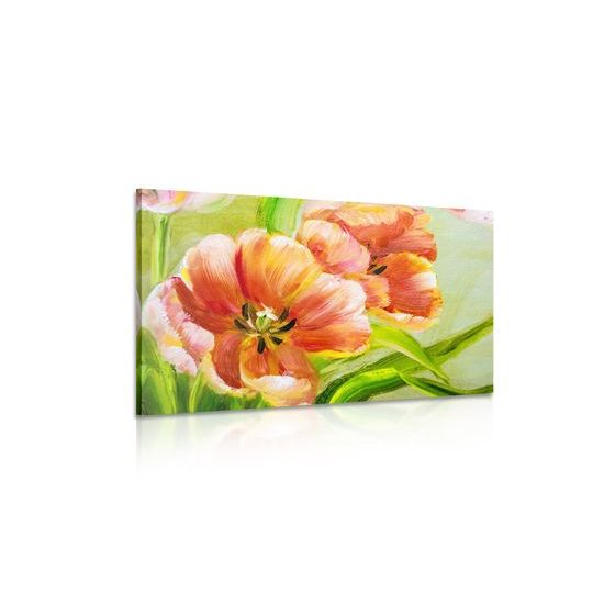 Obraz malované tulipány
