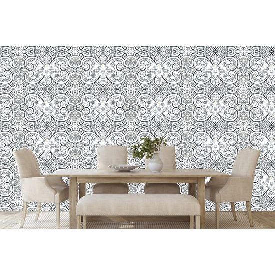 Tapeta elegantní vzor ve světlém provedení