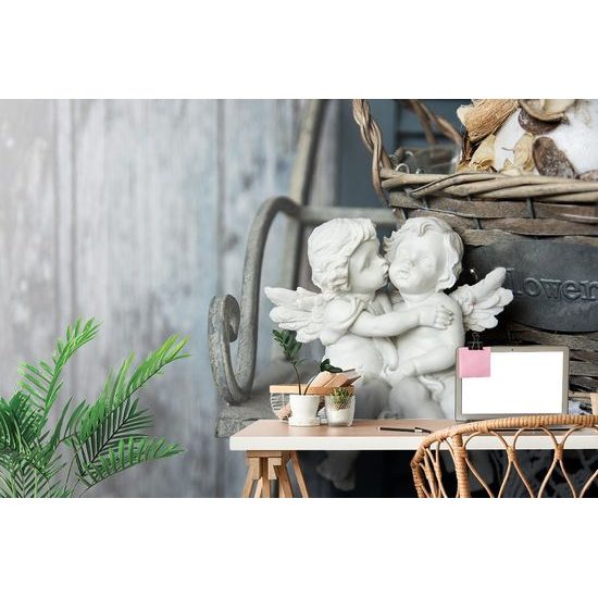 Samolepící fototapeta láskyplní anjelici