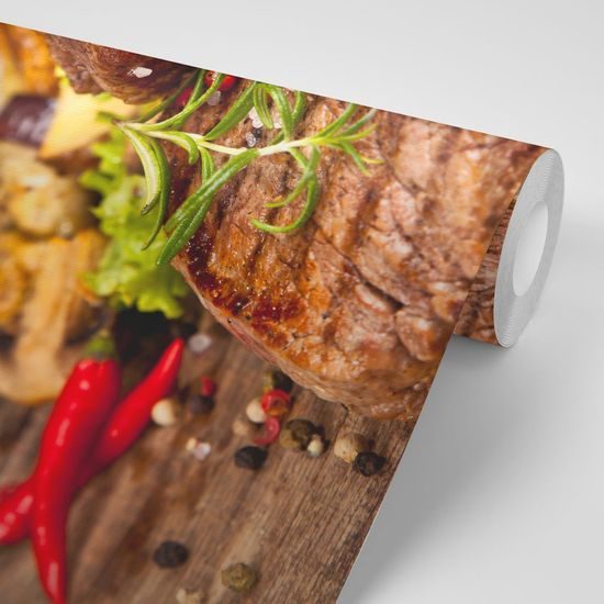 Samolepící fototapeta dokonalý hovězí steak