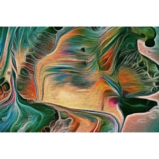 Samolepící tapeta abstrakce v psychedelickém provedení