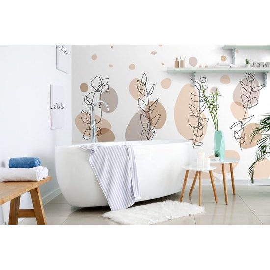 Tapeta něžné rostlinky