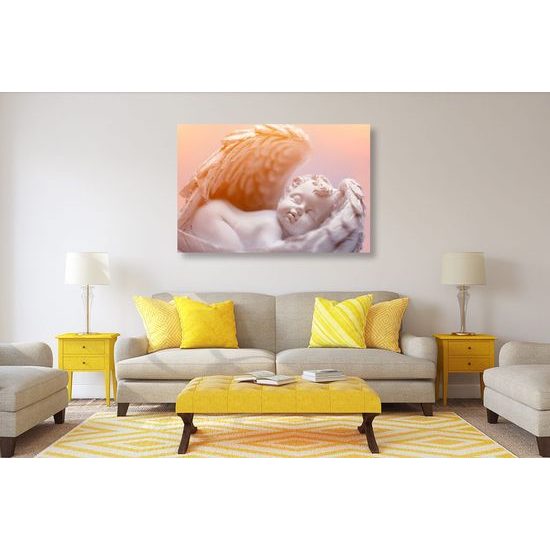 Obraz soška spící andílek