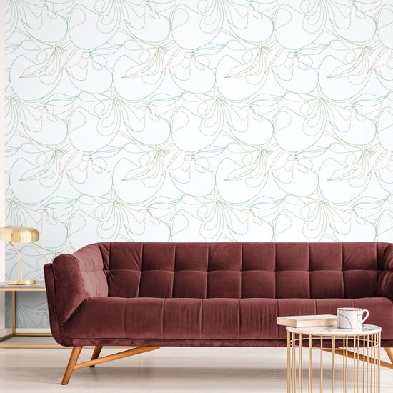 Tapeta jemná elegance