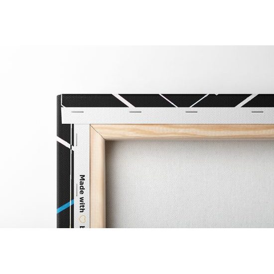 Obraz jedinečná futuristická abstrakce tvarů