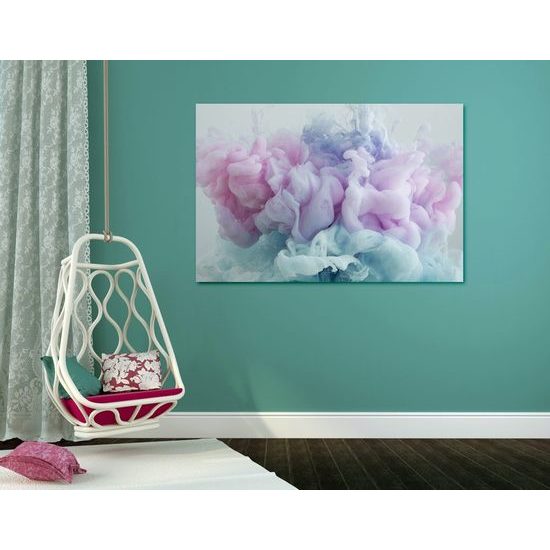 Obraz pastelová exploze barev