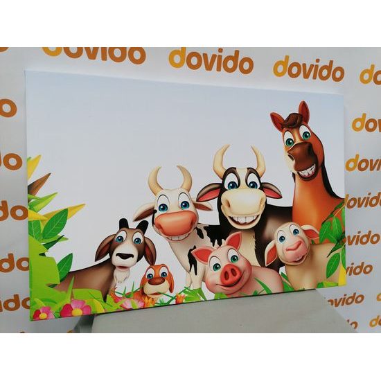 Obraz šťastná zvířátka